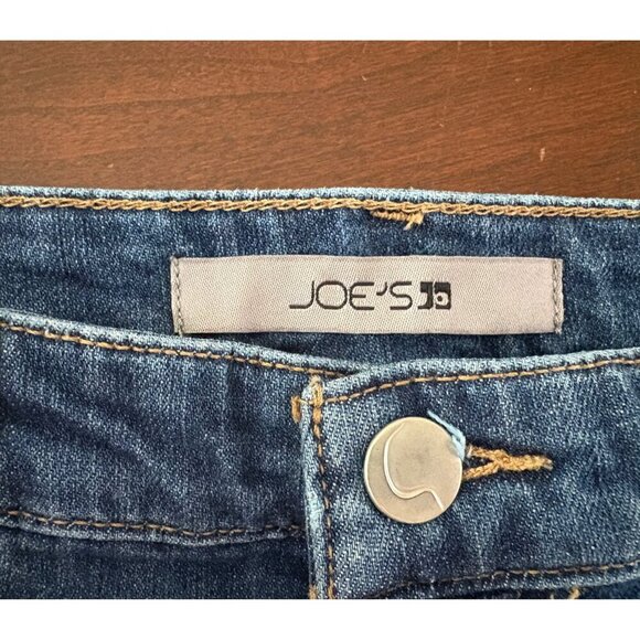 Joe’s Jeans The Boyfriend Slim Cuffed Mid Rise Denim Size 28 Medium Wash - Picture 4 of 13